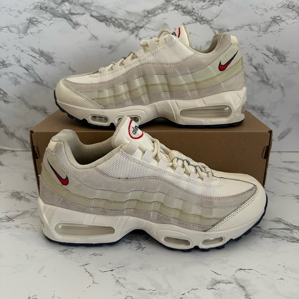 Nike Air Max 95 OG PRM Big Bubble Pale Ivory Shoes IH4378 Men Sz 8.5/Women Sz 10